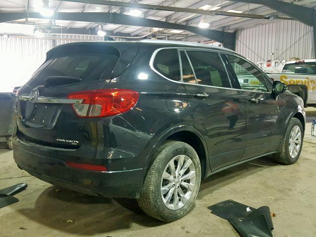 LRBFX2SA1JD082577 - 2018 BUICK ENVISION E BLACK photo 4