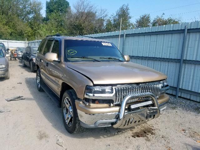 1GNEK13T9YJ170351 - 2000 CHEVROLET TAHOE K150 TAN photo 1