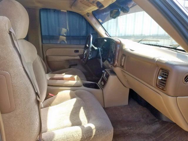 1GNEK13T9YJ170351 - 2000 CHEVROLET TAHOE K150 TAN photo 5