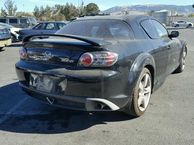 JM1FE173350151018 - 2005 MAZDA RX8 BLACK photo 4