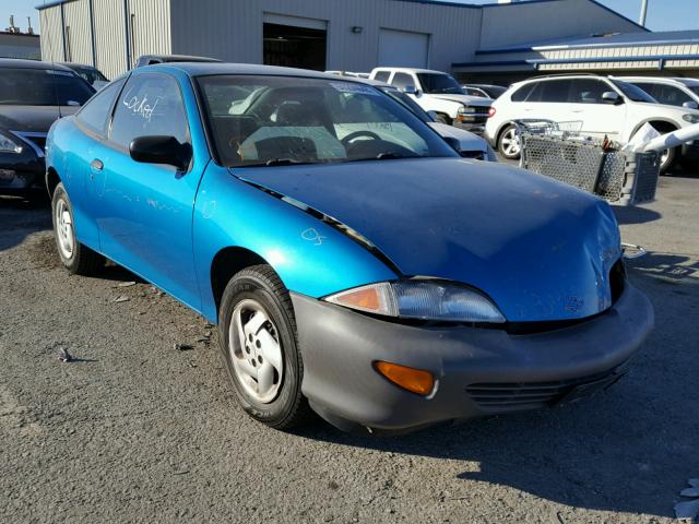 1G1JC1249V7221637 - 1997 CHEVROLET CAVALIER B BLUE photo 1