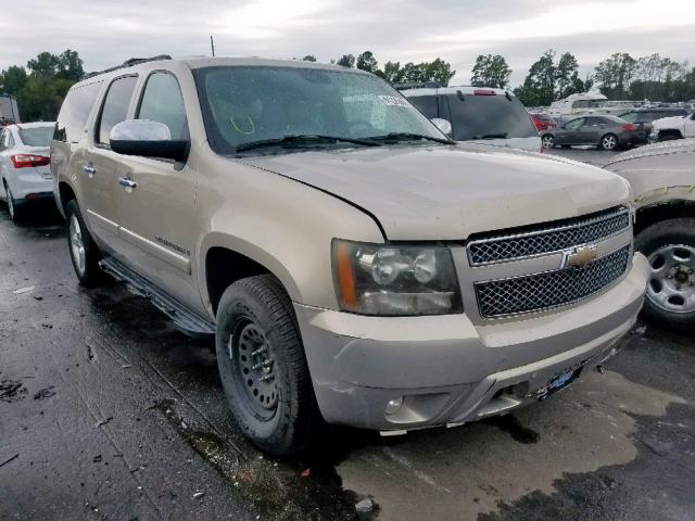 3GNFK16328G173691 - 2008 CHEVROLET SUBURBAN K TAN photo 1