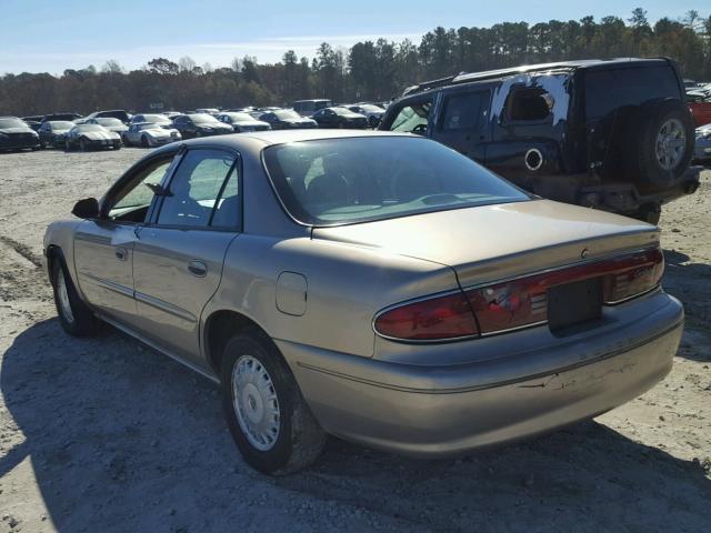 2G4WS52J431256220 - 2003 BUICK CENTURY CU TAN photo 3