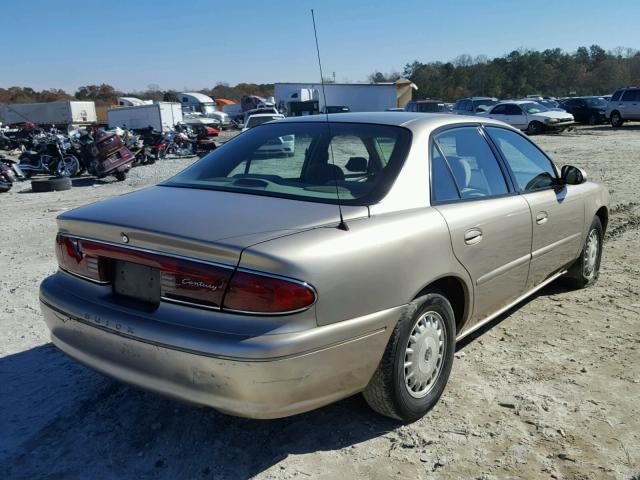 2G4WS52J431256220 - 2003 BUICK CENTURY CU TAN photo 4