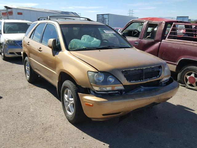 JT6GF10UXX0026547 - 1999 LEXUS RX 300 GOLD photo 1