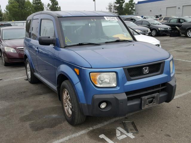 5J6YH28726L026562 - 2006 HONDA ELEMENT EX BLUE photo 1