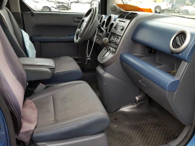 5J6YH28726L026562 - 2006 HONDA ELEMENT EX BLUE photo 5