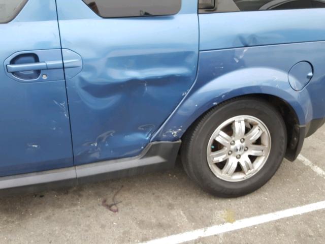 5J6YH28726L026562 - 2006 HONDA ELEMENT EX BLUE photo 9