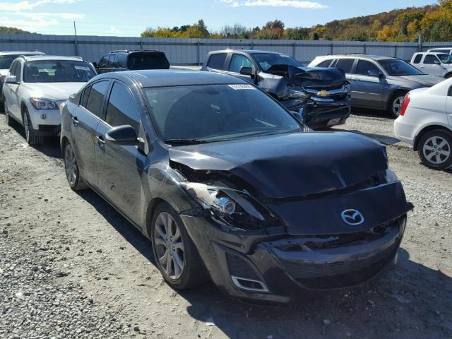 JM1BL1S69A1233622 - 2010 MAZDA 3 S BLACK photo 1