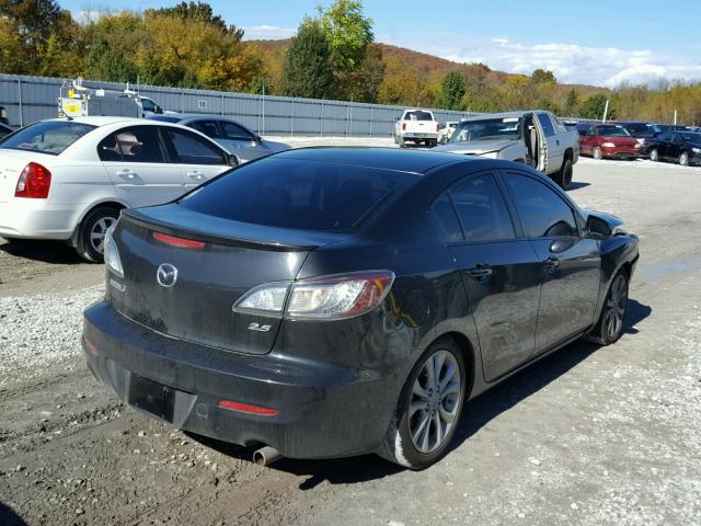 JM1BL1S69A1233622 - 2010 MAZDA 3 S BLACK photo 4