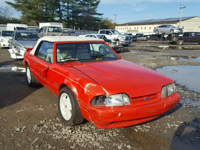 1FACP44E0NF176594 - 1992 FORD MUSTANG LX RED photo 1