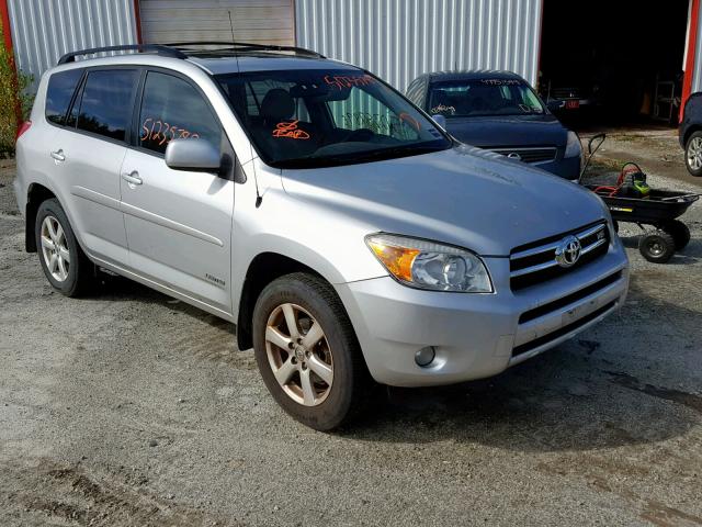 JTMBK31V675027876 - 2007 TOYOTA RAV4 LIMIT SILVER photo 1