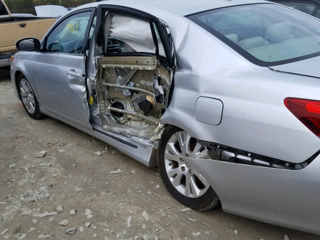 4T1BK3DB1BU373670 - 2011 TOYOTA AVALON BAS SILVER photo 9