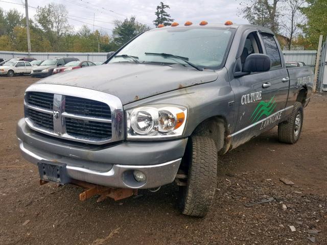 1D7KS28D37J536036 - 2007 DODGE RAM 2500 S GRAY photo 2