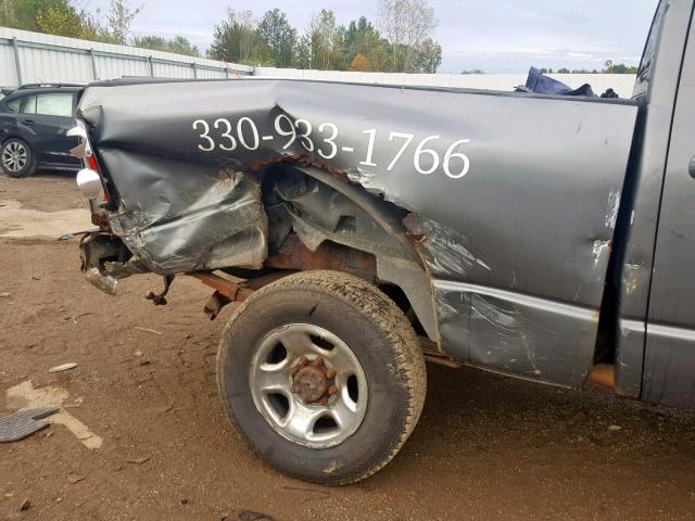 1D7KS28D37J536036 - 2007 DODGE RAM 2500 S Մոխրագույն լուսանկար 9
