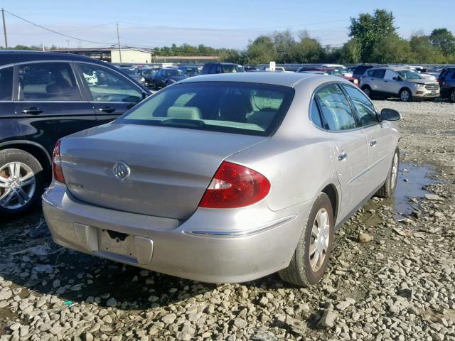 2G4WC582081202028 - 2008 BUICK LACROSSE C SILVER photo 4