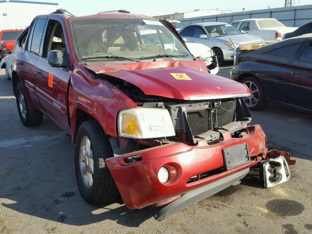 1GKDS13S222439257 - 2002 GMC ENVOY RED photo 1