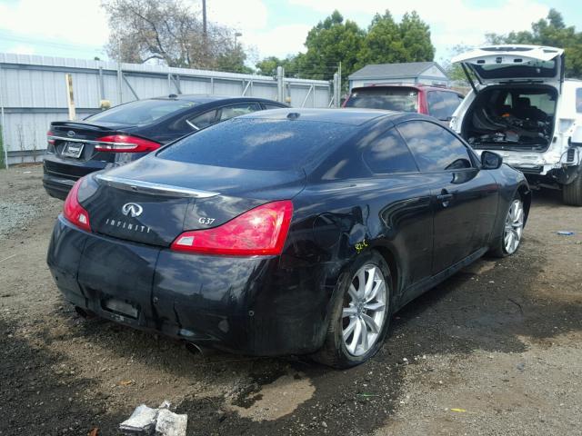 JN1CV6EK9BM212860 - 2011 INFINITI G37 BASE BLACK photo 4