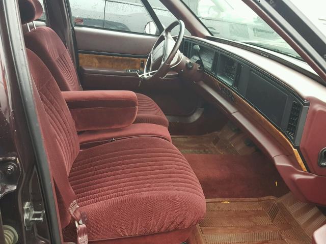 1G4HP52L0RH552529 - 1994 BUICK LESABRE CU BURGUNDY photo 5