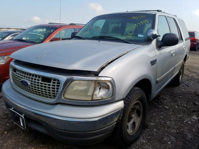 1FMRU17L3XLB40341 - 1999 FORD EXPEDITION SILVER photo 2