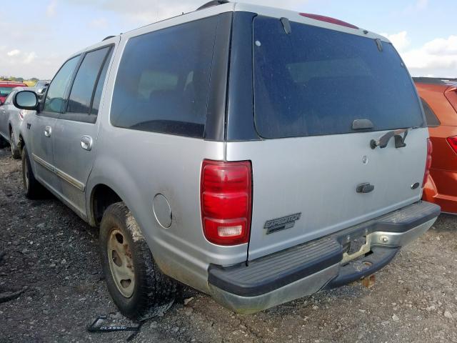 1FMRU17L3XLB40341 - 1999 FORD EXPEDITION SILVER photo 3