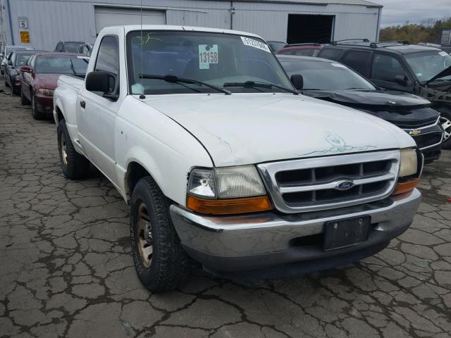 1FTYR10C3XPA32418 - 1999 FORD RANGER WHITE photo 1