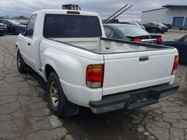 1FTYR10C3XPA32418 - 1999 FORD RANGER WHITE photo 3