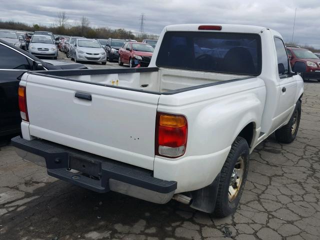 1FTYR10C3XPA32418 - 1999 FORD RANGER WHITE photo 4