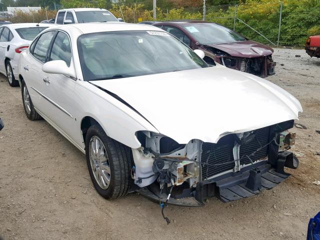 2G4WD582391155530 - 2009 BUICK LACROSSE C WHITE photo 1