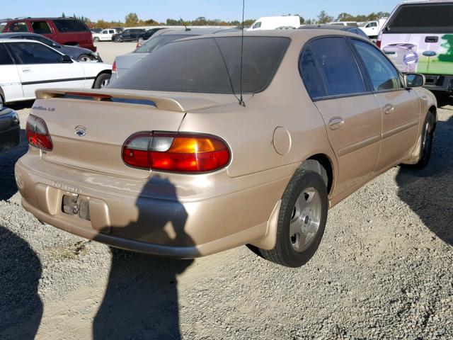 1G1NE52J52M606974 - 2002 CHEVROLET MALIBU LS GOLD photo 4