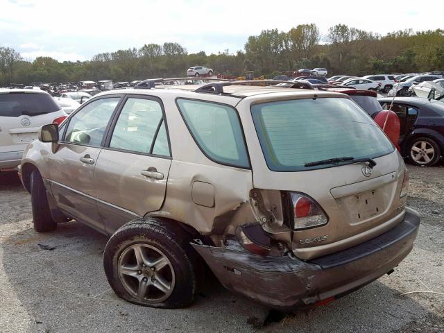 JTJHF10U020273238 - 2002 LEXUS RX 300 BROWN photo 3