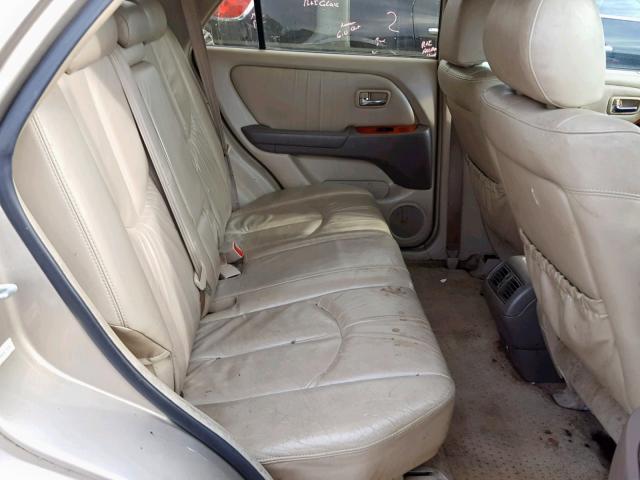 JTJHF10U020273238 - 2002 LEXUS RX 300 BROWN photo 6