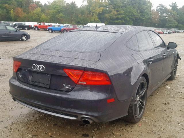 WAU2GAFC3EN154706 - 2014 AUDI A7 PRESTIG CHARCOAL photo 4