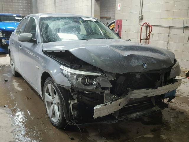 WBANV13528CZ53708 - 2008 BMW 528 XI GRAY photo 1