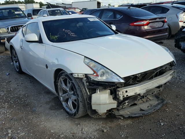 JN1AZ4EH5CM560225 - 2012 NISSAN 370Z BASE WHITE photo 1