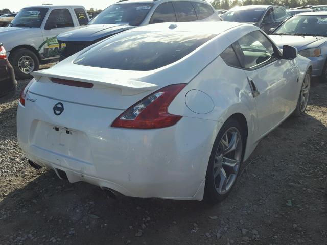 JN1AZ4EH5CM560225 - 2012 NISSAN 370Z BASE WHITE photo 4