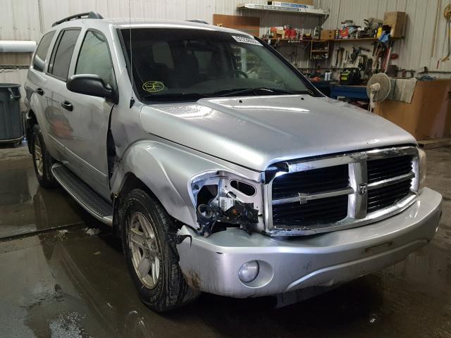 1D4HB48N54F201564 - 2004 DODGE DURANGO SL SILVER photo 1