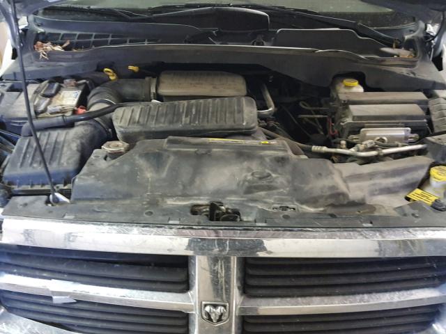 1D4HB48N54F201564 - 2004 DODGE DURANGO SL SILVER photo 7