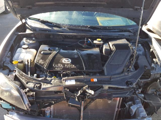 JM1BK323451232050 - 2005 MAZDA 3 S GRAY photo 7