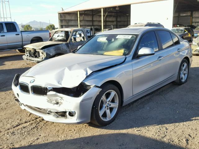 WBA3C1G51DNN93854 - 2013 BMW 328 I SULE SILVER photo 2