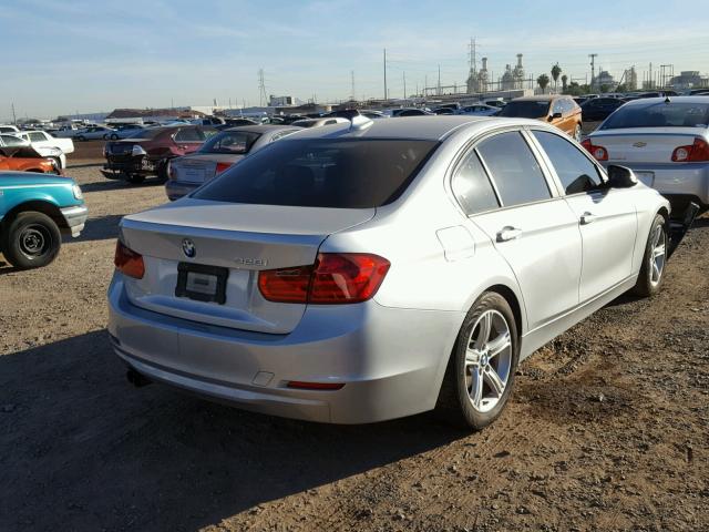 WBA3C1G51DNN93854 - 2013 BMW 328 I SULE SILVER photo 4