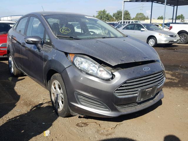 3FADP4BJ0EM212191 - 2014 FORD FIESTA SE GRAY photo 1