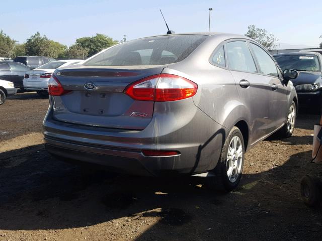 3FADP4BJ0EM212191 - 2014 FORD FIESTA SE GRAY photo 4