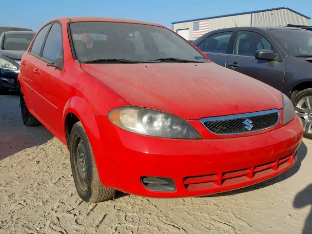 KL5JD66Z07K663607 - 2007 SUZUKI RENO BASE RED photo 1