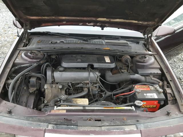 1C3XJ45KXMG114862 - 1991 CHRYSLER LEBARON GRAY photo 7