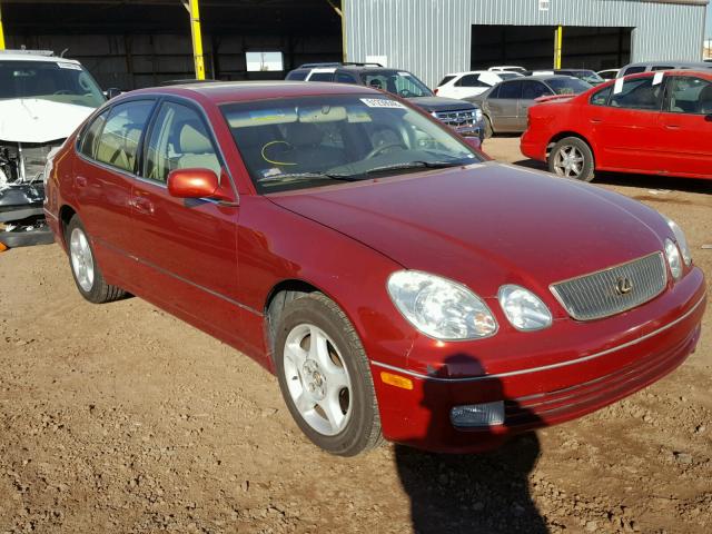 JT8BD68S8X0066486 - 1999 LEXUS GS 300 RED photo 1