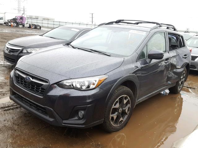 JF2GTADC0J8200378 - 2018 SUBARU CROSSTREK CHARCOAL photo 2