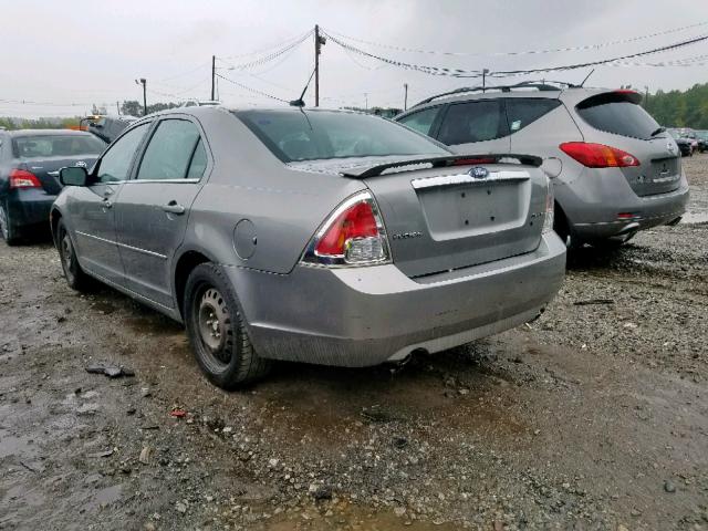 3FAHP081X8R164790 - 2008 FORD FUSION SEL SILVER photo 3