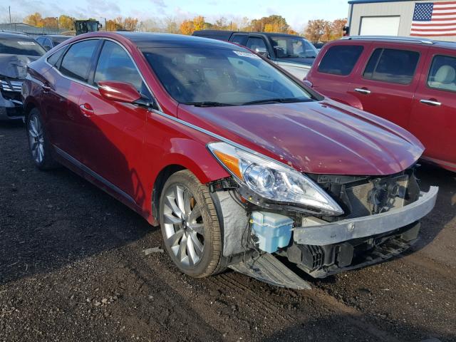 KMHFH4JGXDA242392 - 2013 HYUNDAI AZERA GLS BURGUNDY photo 1