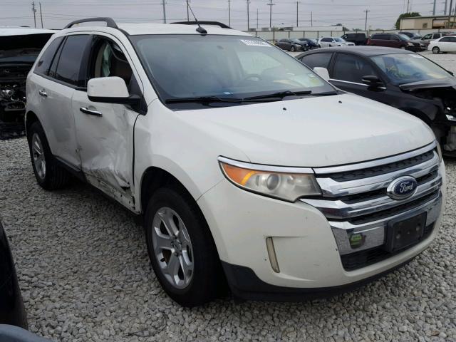 2FMDK3JC3BBA38891 - 2011 FORD EDGE SEL CREAM photo 1